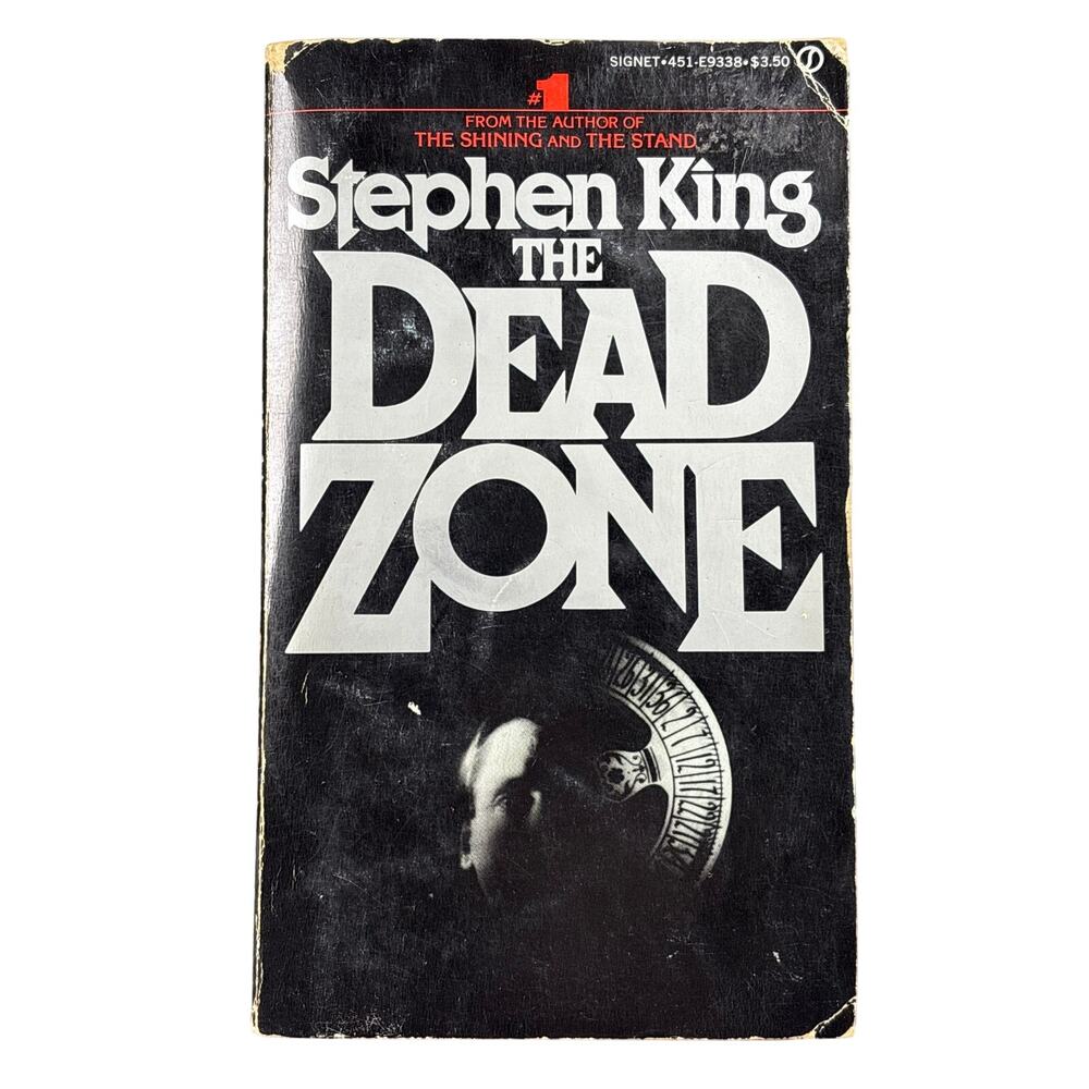 Vtg Stephen King The Dead Zone 1980 1st Signet Printing PB Horror Paperback